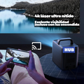 Proyector 4K Láser con imagen nítida incluso con luz ambiente